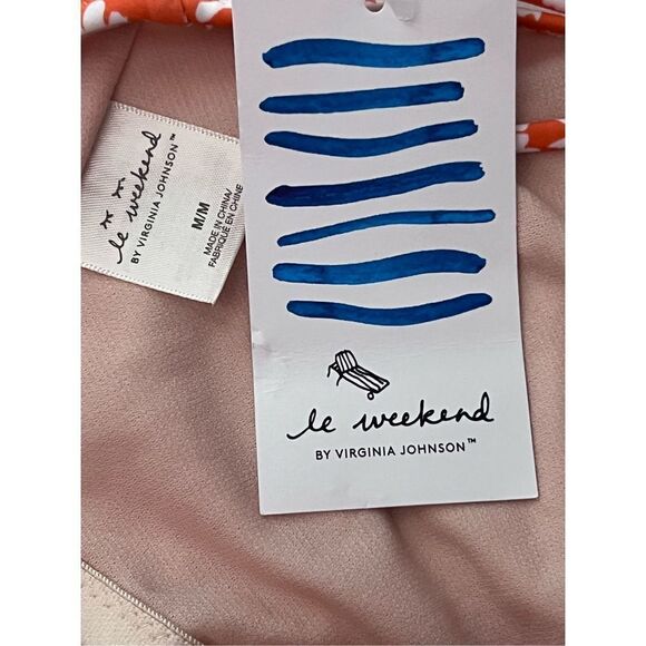 Le Weekend by Virginia Johnson  One Piece Swimsuit, size M - Picture 6 of 7